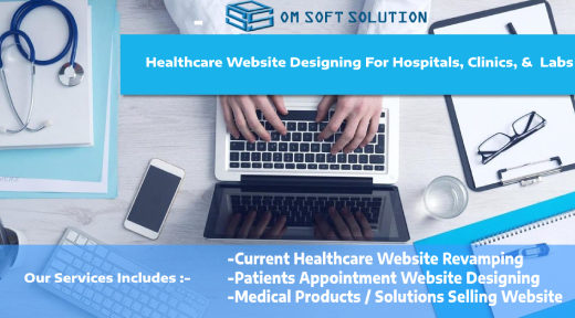website designing for healthcare