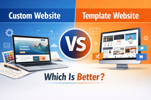 Custom Website vs Template Website