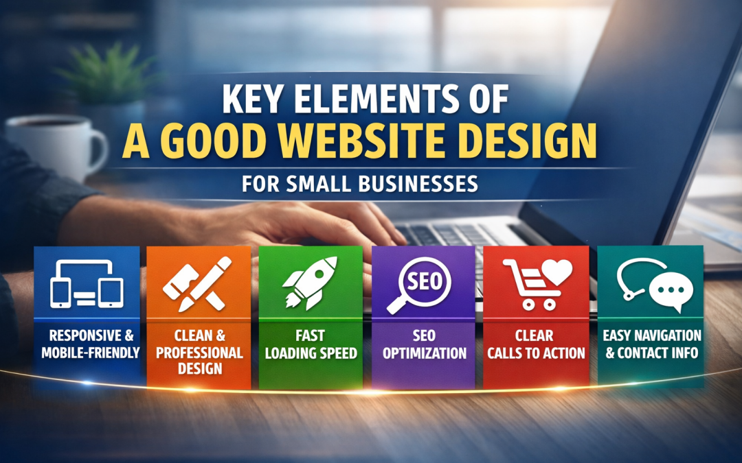 What makes a good website design for small businesses? 