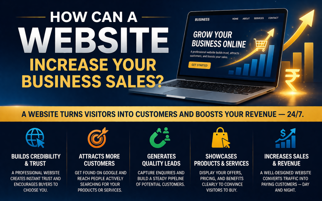 How Can a Website Increase Your Business Sales?