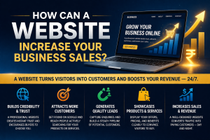 How Can a Website Increase Your Business Sales?